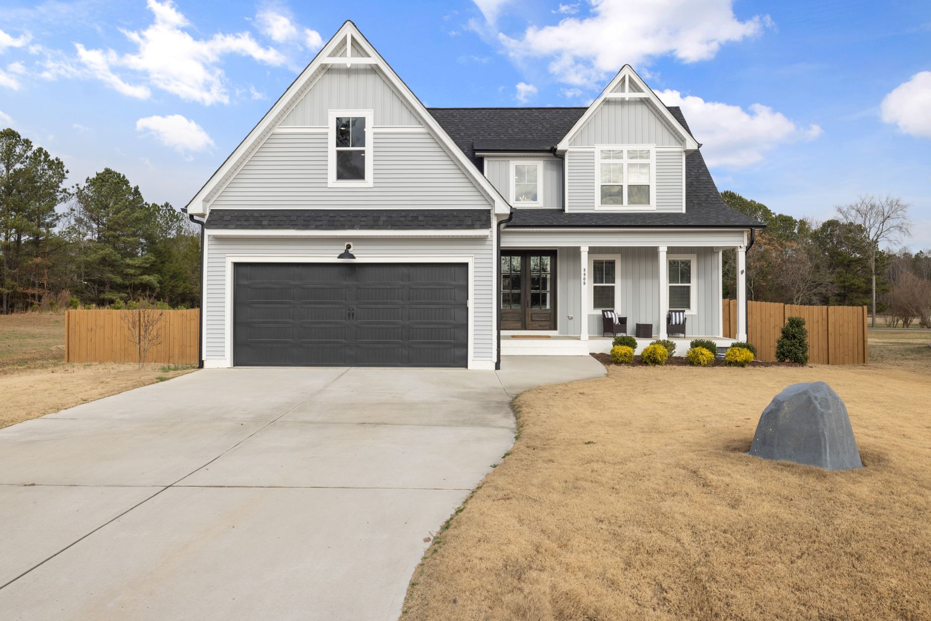 A finished new home ready for its owners